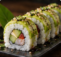 Roll Sushi Veggie
